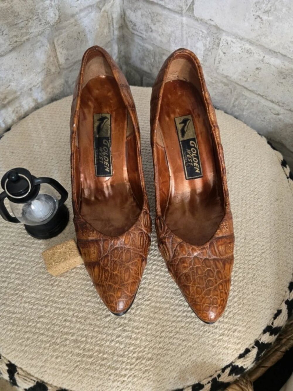 Vintage Crocodile Heels